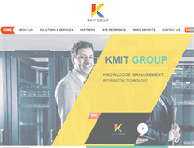 Tablet Screenshot of kmit-group.com
